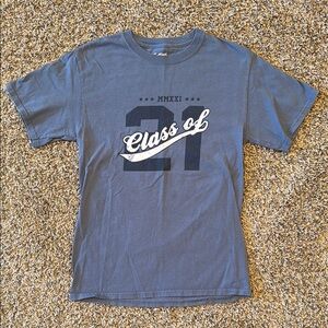Blue Graphic Short Sleeve Tee